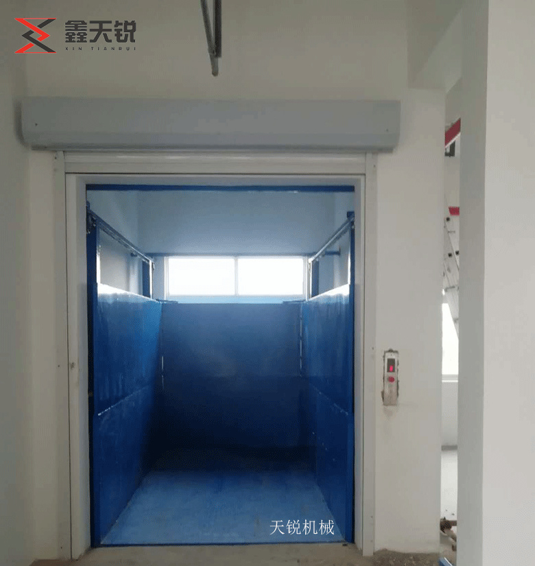 枣庄上货专用导轨式升降货梯
