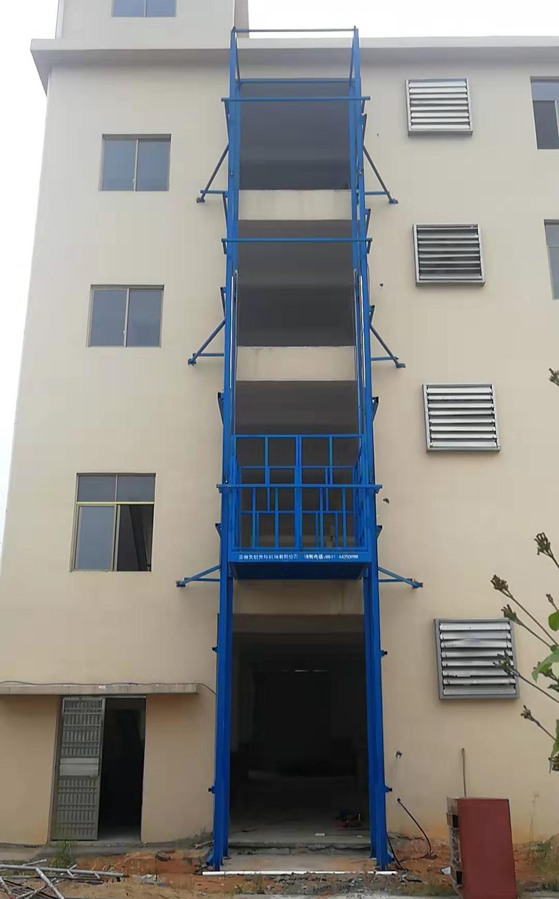 枣庄室外导轨式升降平台
